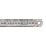 Steel ruler 500x30x1,2 mm Mattin Finish